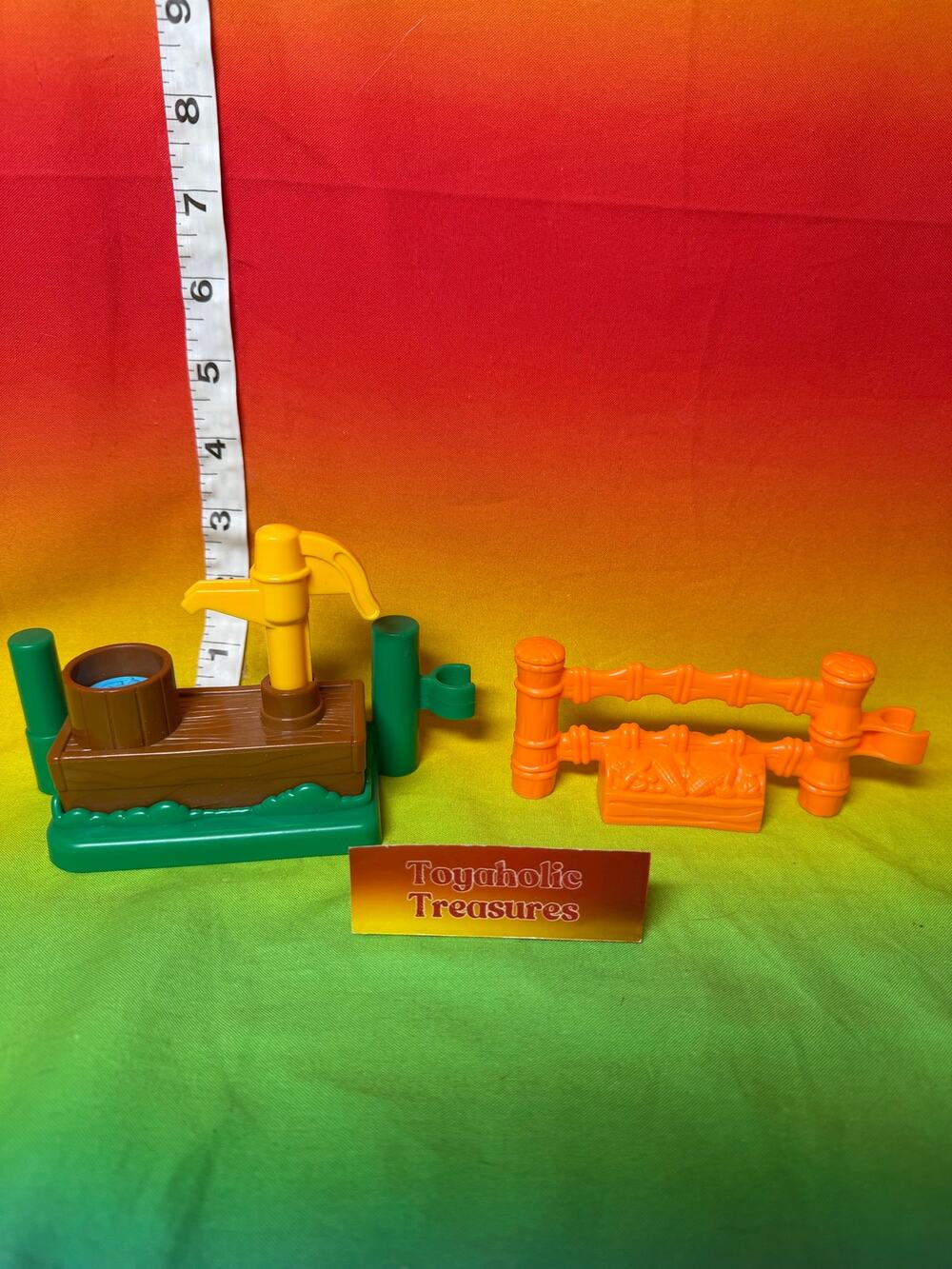 Fisher-Price Little People Farm Water Pump Well & Fence Part